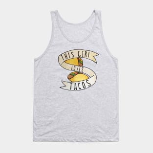 This Girl Loves Tacos Tank Top